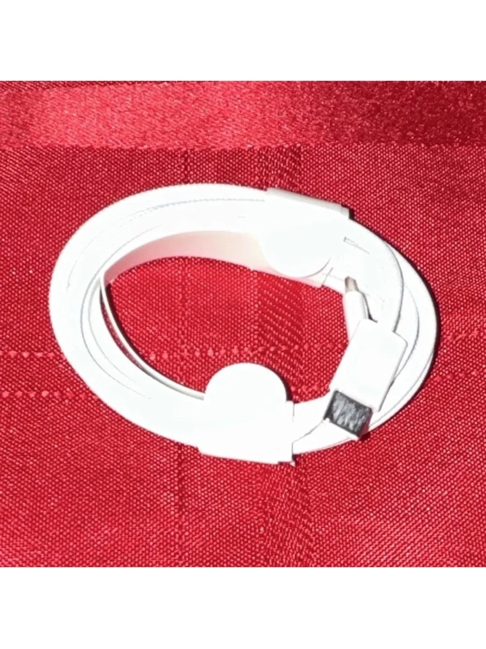 White Micro USB Charging Cable - Compatible Cell Phone Accessory